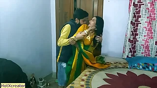 Indian hot Milf aunty vs hot teen!! Indian sex with hindi audio